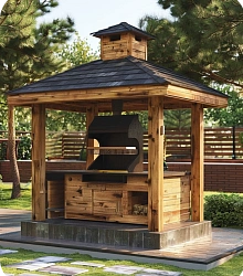 Беседки, Гриль домики